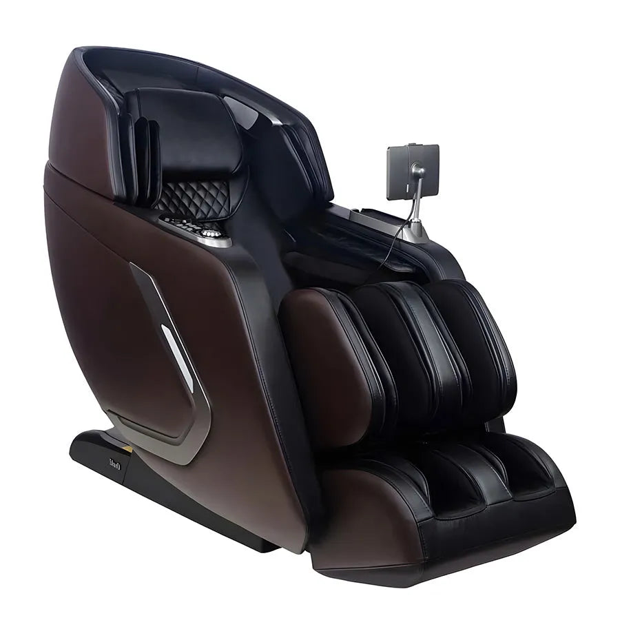 Osaki 4D Bravo Duo Massage Chair In Brown Color from Wish Rock Relaxation