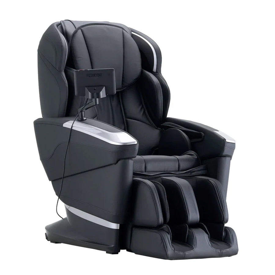 Fujiiryoki Cyber Relax Ai 5D Massage Chair Osaki in Black color from Wish Rock Relaxation