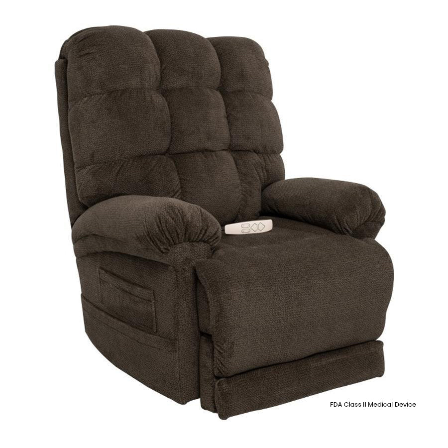 Ultimate Power Recliner Venus NM-1652SO Infinite Position Lift Chair in Chocolate color from Wish Rock Relaxation