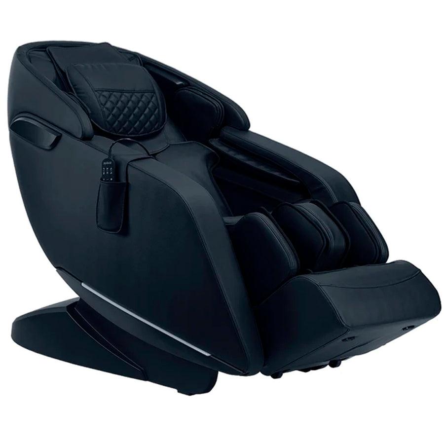 Kyota Genki M380 Massage Chair in Black Color in a semi reclined position