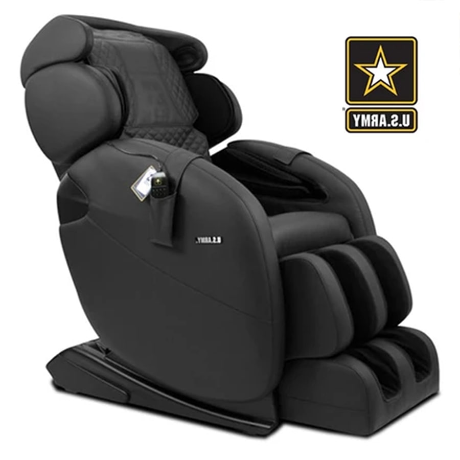 Kahuna Massage Chair LM-6800S - Black US ARMY EDITION