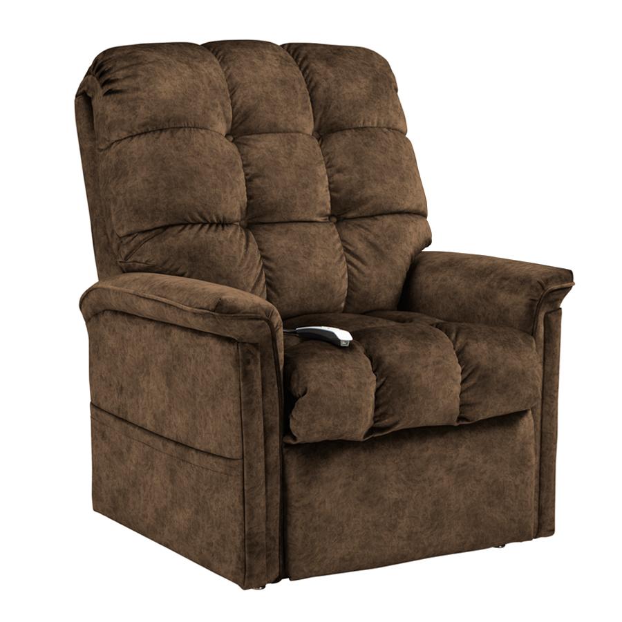 Mega Motion MM-5001 Medium 3 Position Lift Chair - Wish Rock Relaxation Chocolate