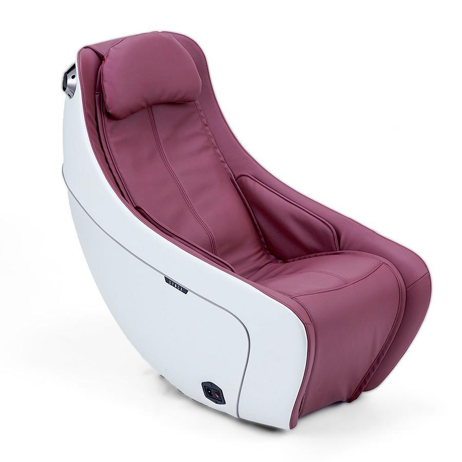 Synca Wellness CirC Compact Massage Chair in Wine Color