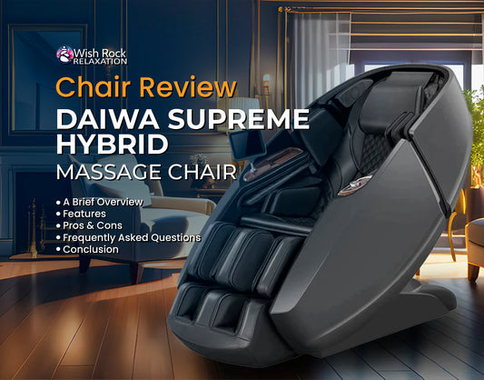 Daiwa Supreme Hybrid Massage Chair Review