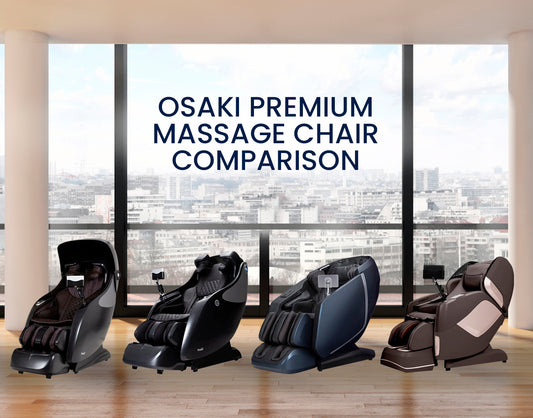 Osaki Premium Massage Chair Comparison: Maestro LE 2.0 vs. Highpointe vs. Xrest/Master Banner