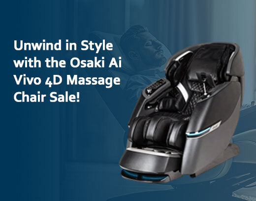 Unwind in Style with the Osaki Ai Vivo 4D Massage Chair Sale! BANNER