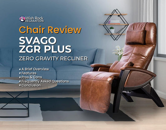 Svago ZGR Plus Zero Gravity Chair Review Banner