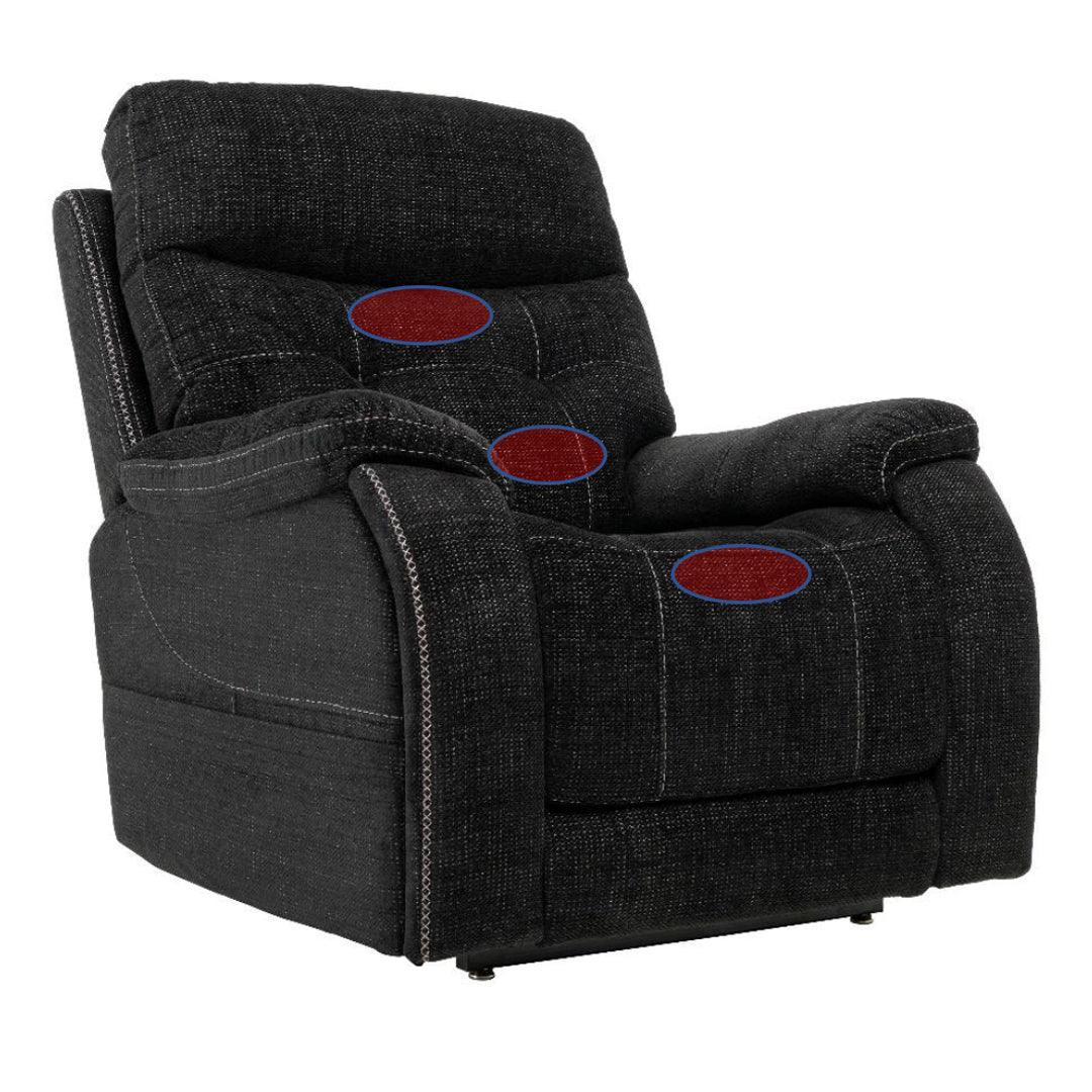 Ultimate Power Recliner MM-3712 Infinite Position Lift Chair - Heat