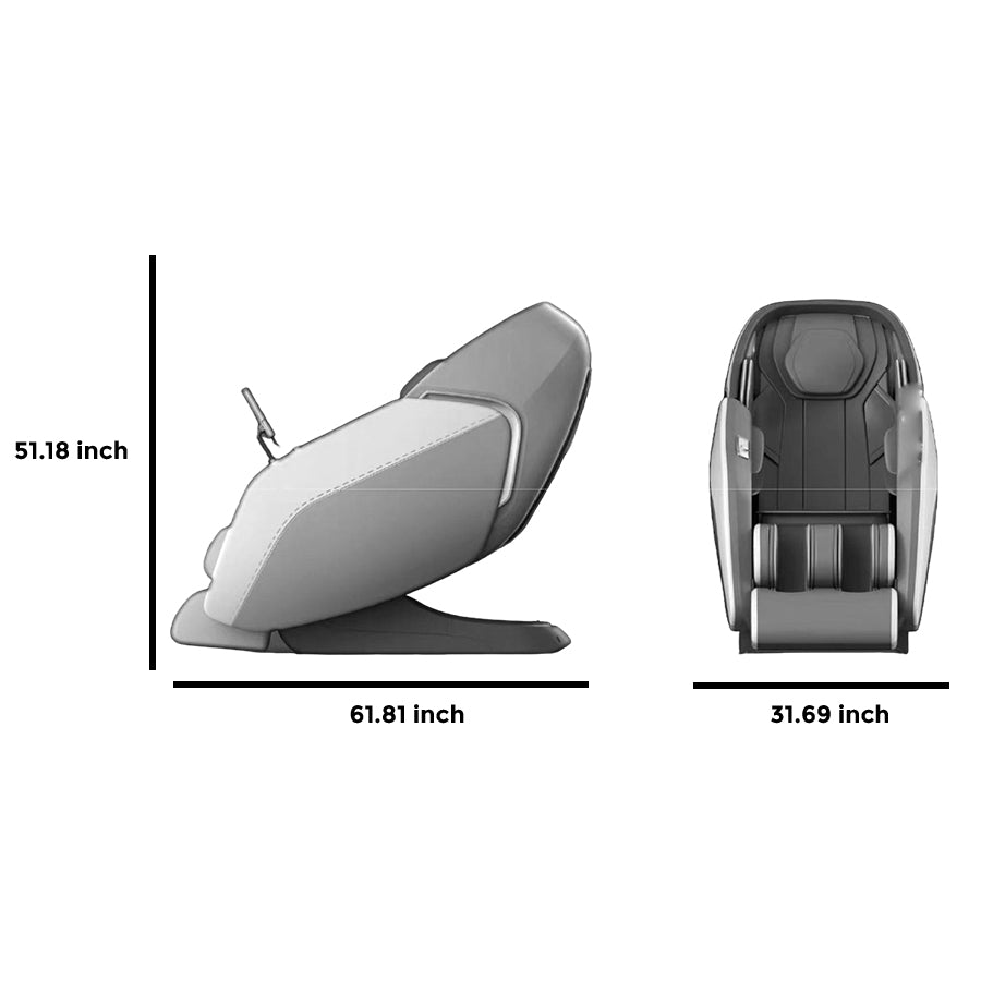 Kahuna Dios-7300 7D Massage Chair chair dimension with 51.18