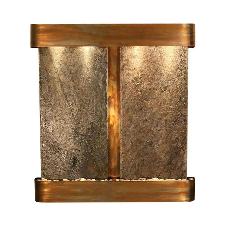 Adagio Aspen Falls Wall Water Fountain  -  -  - Wish Rock Relaxation - Adagio Aspen Falls Wall Water Fountain