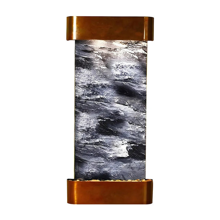 Adagio Cascade Springs Wall Water Fountain - Wish Rock Relaxation - Adagio Cascade Springs Wall Water Fountain