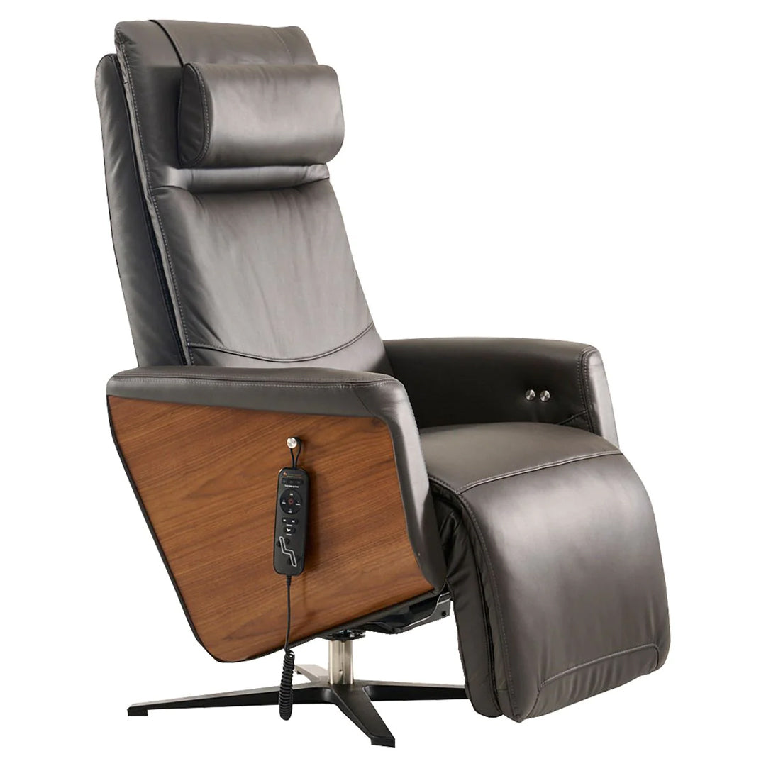 Human Touch Circa ZG Chair - Black/Walnut