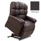 UltraComfort UC556-M26 Vega Medium/Wide Size 2 Zone Zero Gravity Lift Chair - Coffeebean
