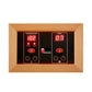 Maxxus 2-Person Full Spectrum Infrared Sauna - Canadian Red Cedar - Control Panel