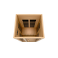 Gracia 1-2 Person Low EMF FAR Infrared Sauna - Canadian Hemlock Feture Image White Background