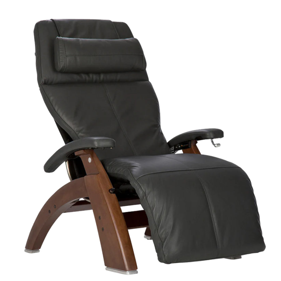 Human Touch Perfect Chair PC-420 Classic Manual Plus - Supreme / Performance Package - GREY DARK WALNUT