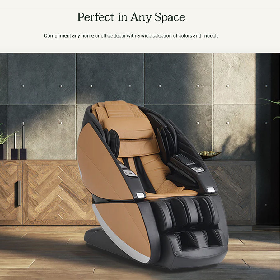 Human Touch Super Novo X Massage Chair - Perpect in Any Space - Wish Rock Relaxation
