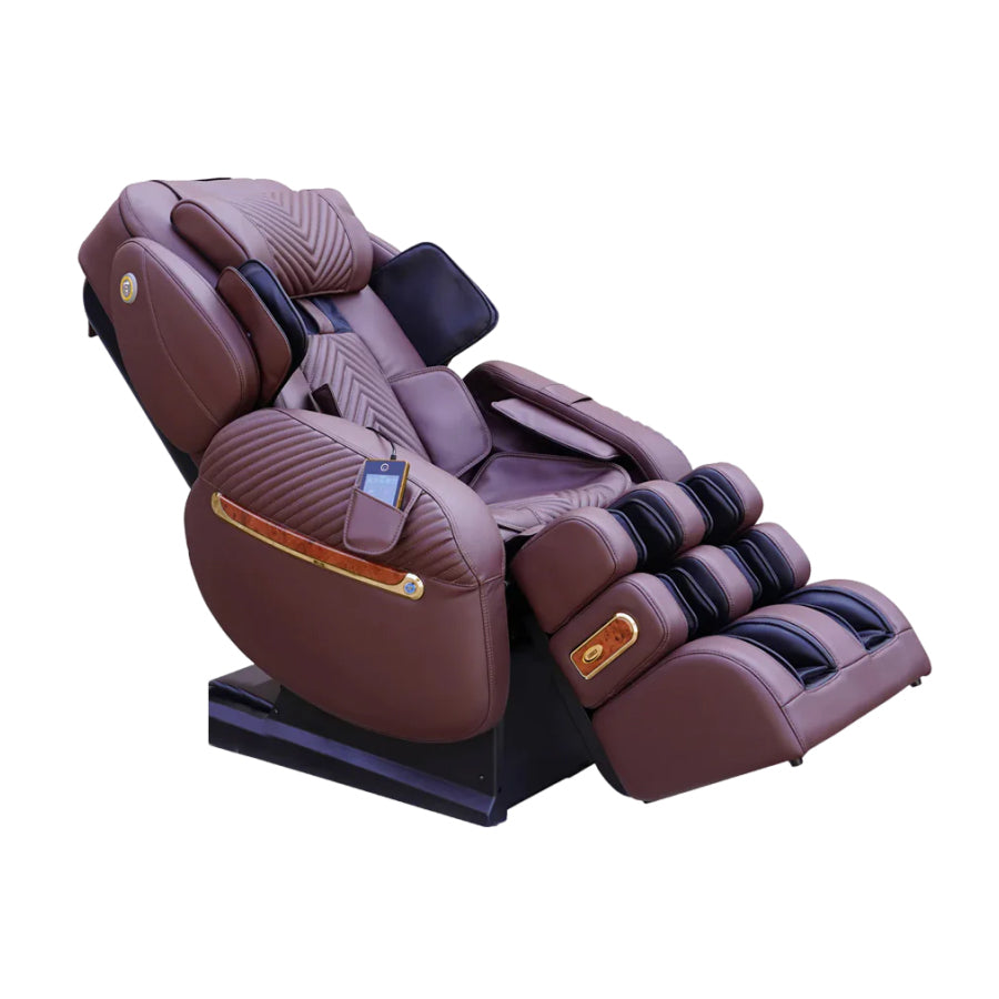 Luraco Model 3 Hybrid SL Medical Massage Chair CHOCOLATE BROWN COLOR