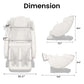 Osaki 3D-JP650 Massage Chair - Dimensions