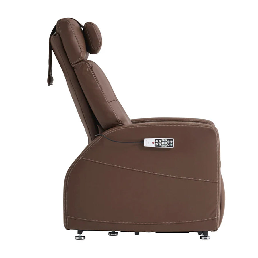 Human Touch Laevo ZG Chair by Relax The Back® in brown color from Wish Rock Relaxation