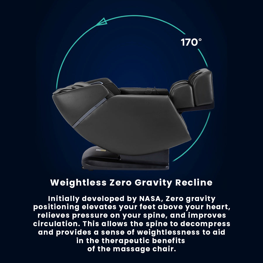 Infinity Riage 4D Massage Chair - Weightless Zero Gravity Recline - Wish Rock Relaxation
