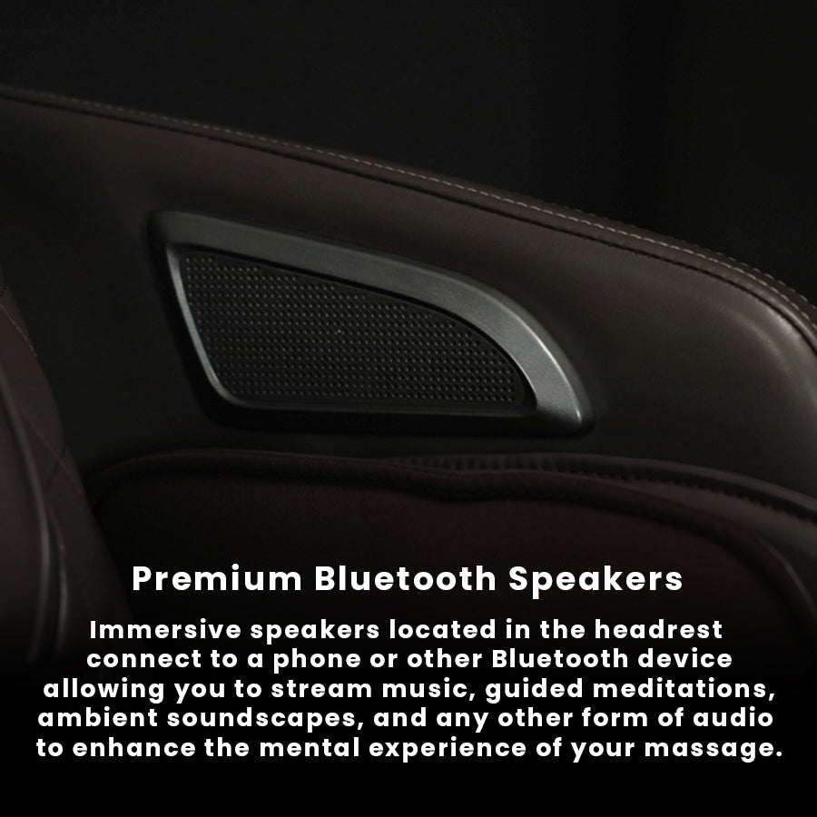 Infinity Riage 4D Massage Chair - Premium Bluetooth Speakers - Wish Rock Relaxation
