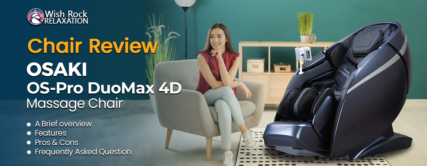 Osaki OSPro DuoMax 4D+ Massage Chair Review Wish Rock Relaxation