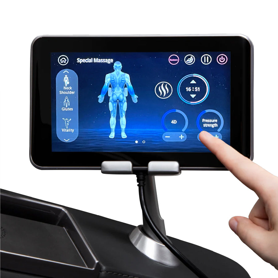 Osaki OS-Highpointe 4D Massage Chair - Touchscreen Controls