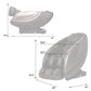Osaki OS-3D Premier 2023 Massage Chair - Size