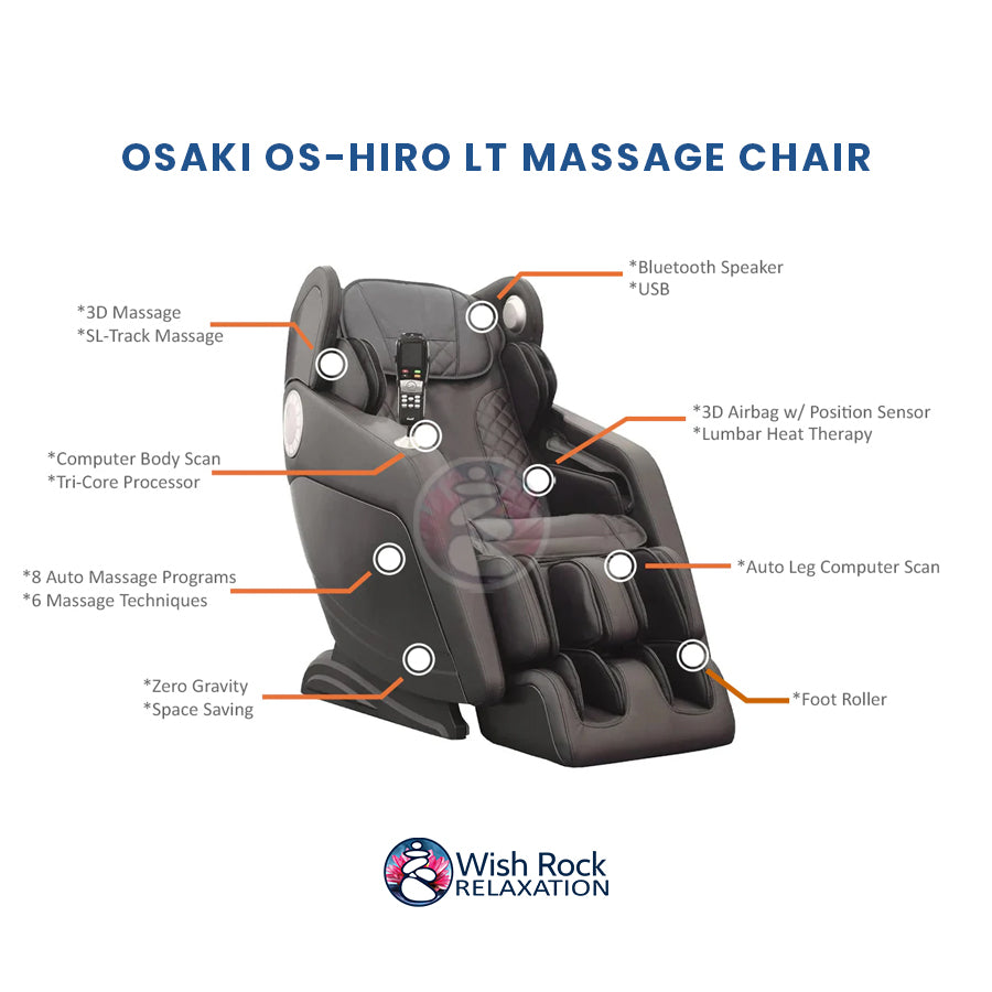 椅子 Hiro OSAKI OS-HIRO LT | Titan Massage Chairs — OsakiMassageChair.com