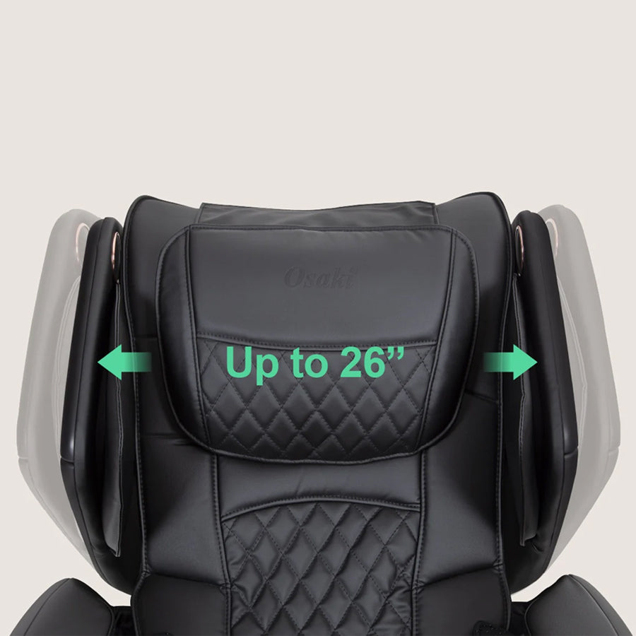 Osaki OS-Pro SOHO II 4D Massage Chair - Adjustable Shoulder Width