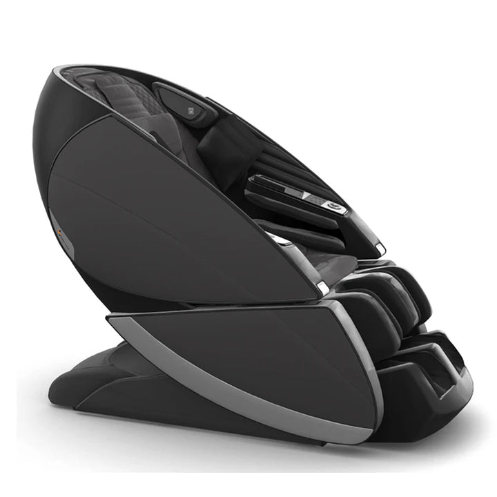 Human Touch Super Novo X Massage Chair in Black SofHyde color from Wishrock Relaxation.