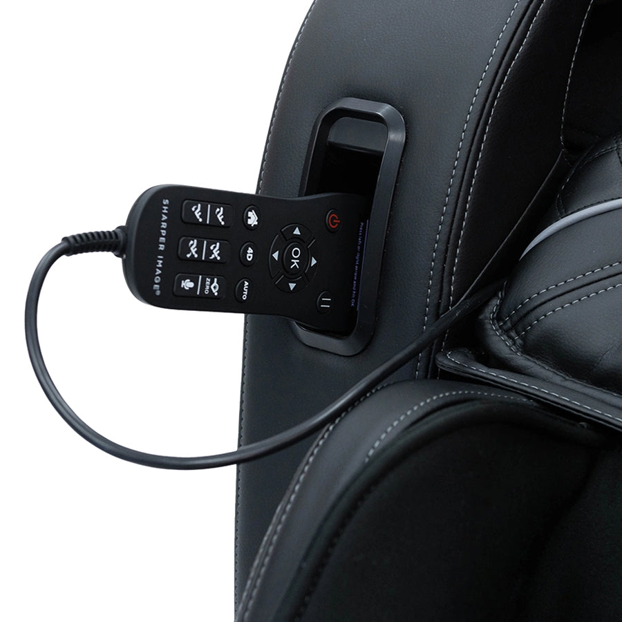 Sharper Image Axis™ 4D Massage Chair - Remote Pocket