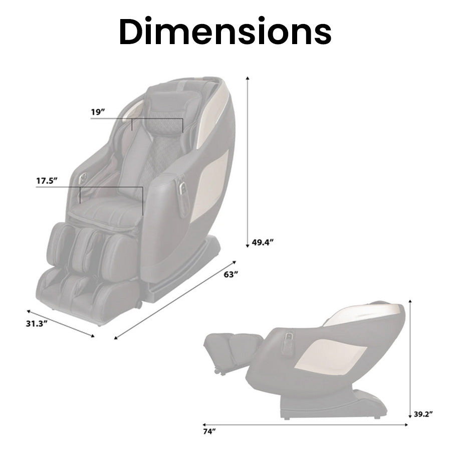 Osaki OS Pro-3D Sigma Massage Chair - Sigma