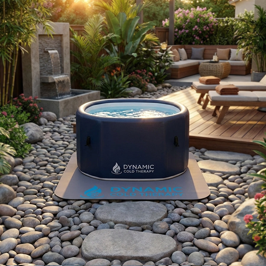 Dynamic Cold Therapy Inflatable Oval Cold Plunge - Wish Rock Relaxation