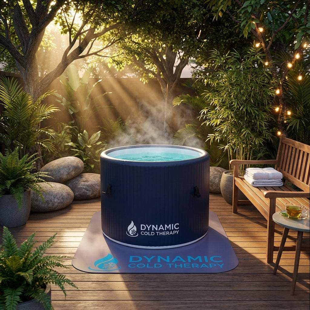 Dynamic Cold Therapy Inflatable Round Cold Plunge - Wish Rock Relaxation