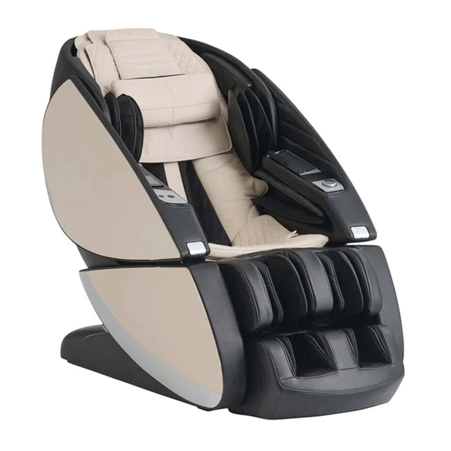 Human Touch Super Novo X Massage Chair in Cream Premium Leather from Wish Rock Relaxation