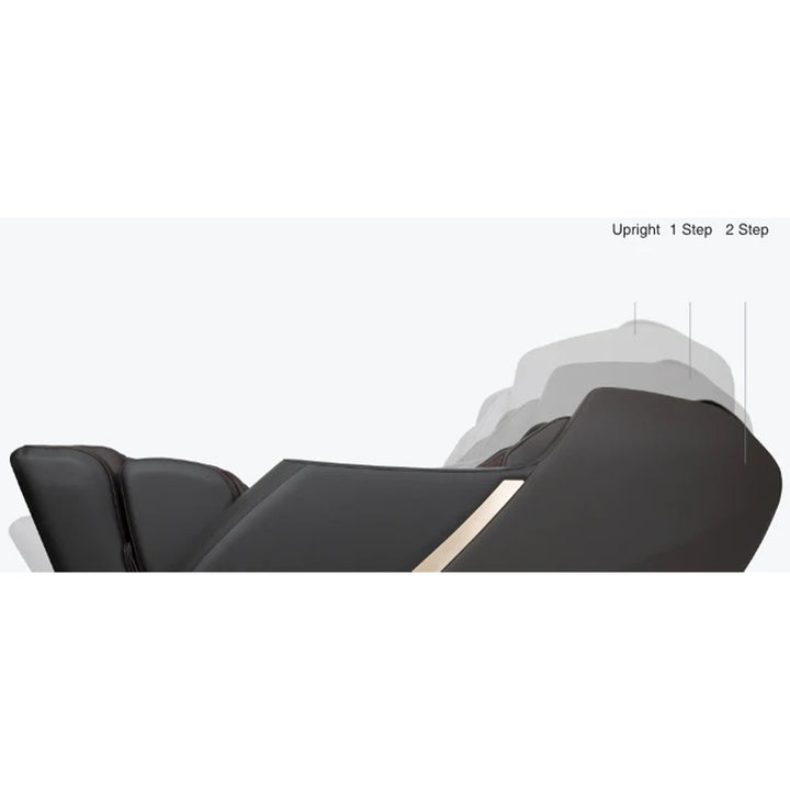 AmaMedic 3D Premium massage chair in multiple recline positions from Wish Rock Relaxation.