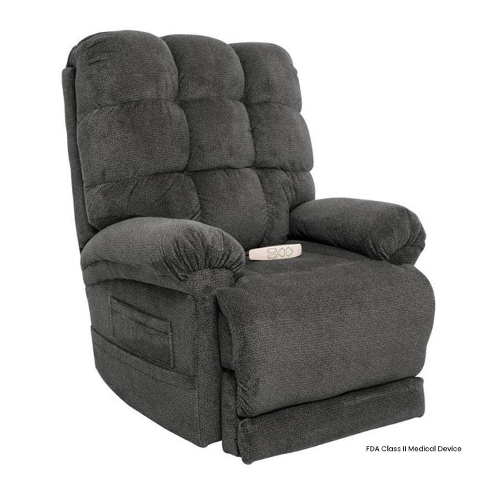 Ultimate Power Recliner Venus NM-1652SO Infinite Position Lift Chair in Slate color  from Wish Rock Relaxation
