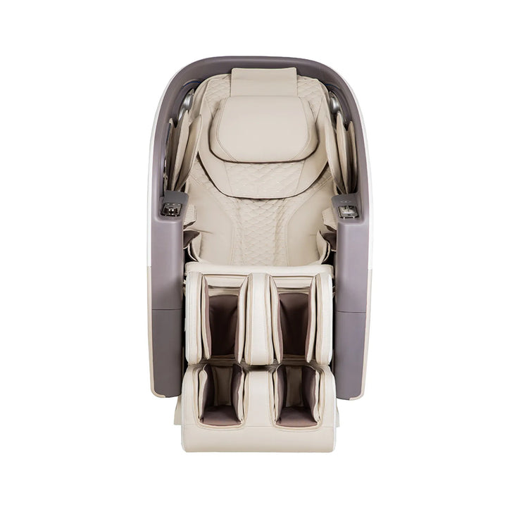 Osaki Flagship Duo 4D + 3D Massage Chair - Taupe Front view