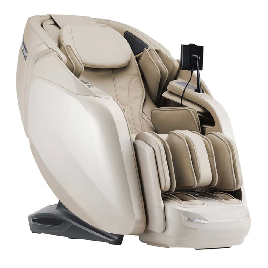Fujiiryoki Cyber Relax Elite MR7500 4D Massage Chair in Sand color from Wish Rock Relaxation
