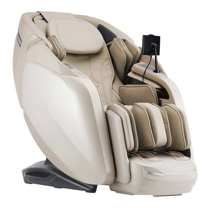 Fujiiryoki Cyber Relax Elite MR7500 4D Massage Chair in Sand color from Wish Rock Relaxation