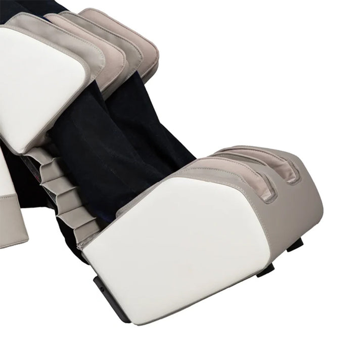 Titan Drift 3D Massage Chair with 7" Extendable Footrest to accommodate those with longer legs and taller users.