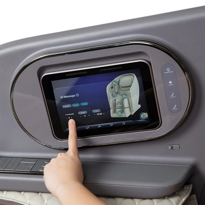 Osaki Flagship Duo 4D + 3D Massage Chair - Touch Screen Tablet
