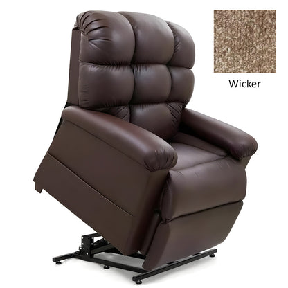 UltraComfort UC556-M26 Vega Medium/Wide Size 2 Zone Zero Gravity Lift Chair - Wicker