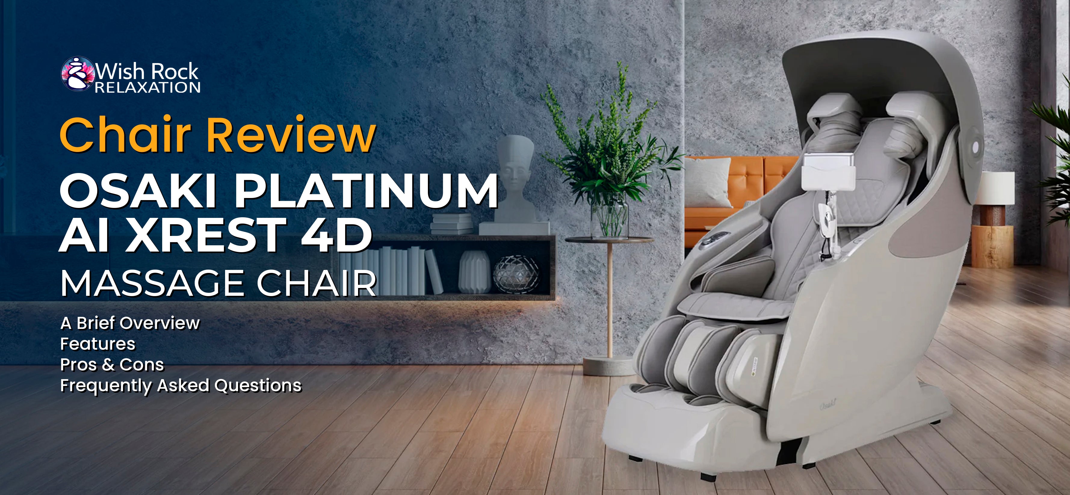 Osaki Platinum Ai Xrest 4D+ — Osaki Massage Chair