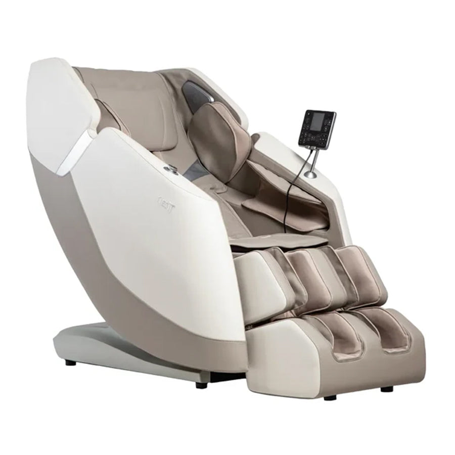 Titan Drift 3D Massage Chair in Taupe from Wish Rock Relaxation