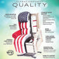 UltraCozy UC669 by UltraComfort Medium Zero Gravity Power Recliner