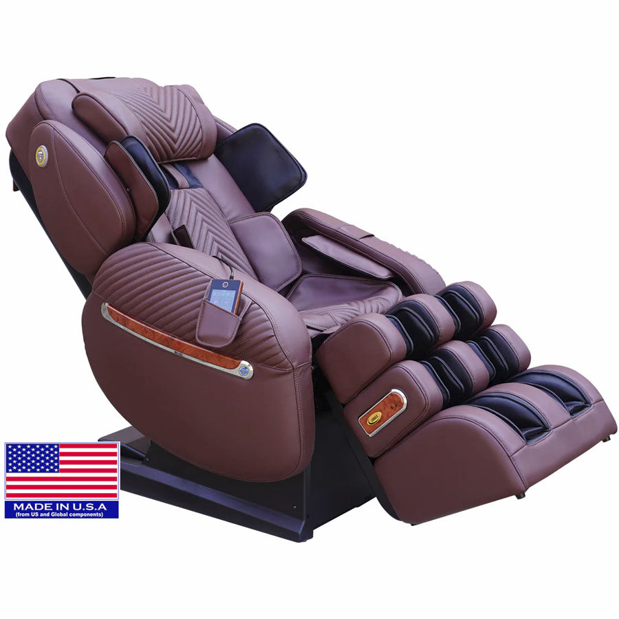 Luraco i9 Max Massage Chair Chocolate Brown