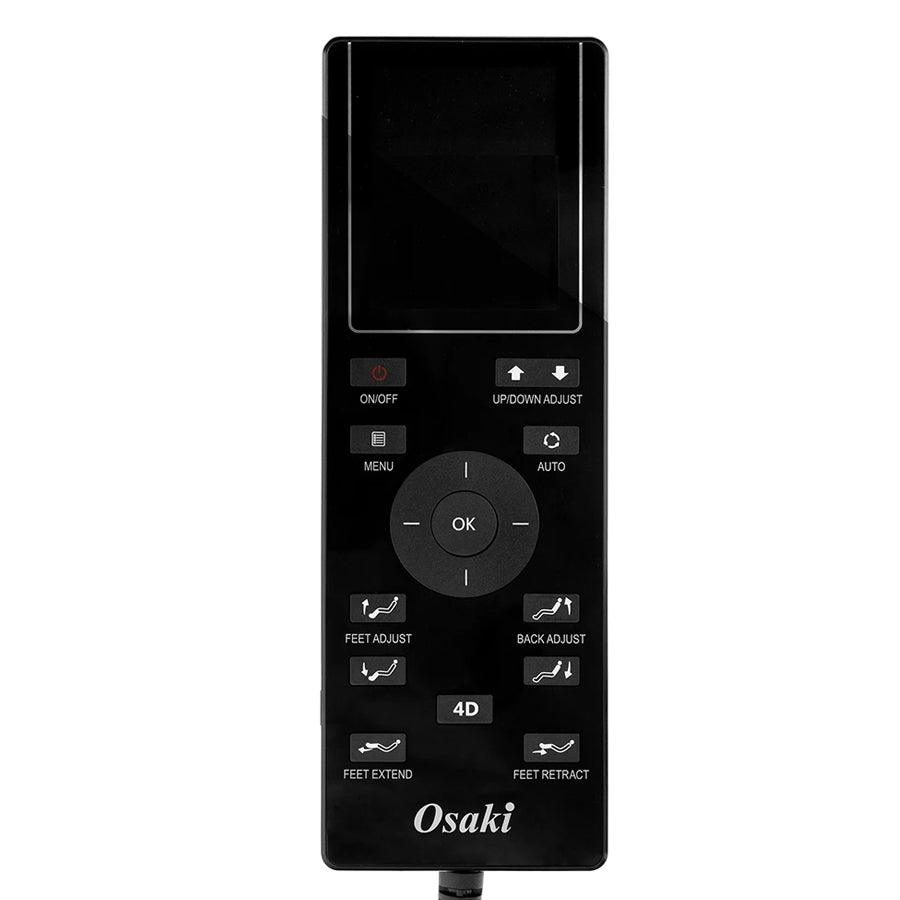 Osaki Os-Pro 4D Encore Massage Chair Remote